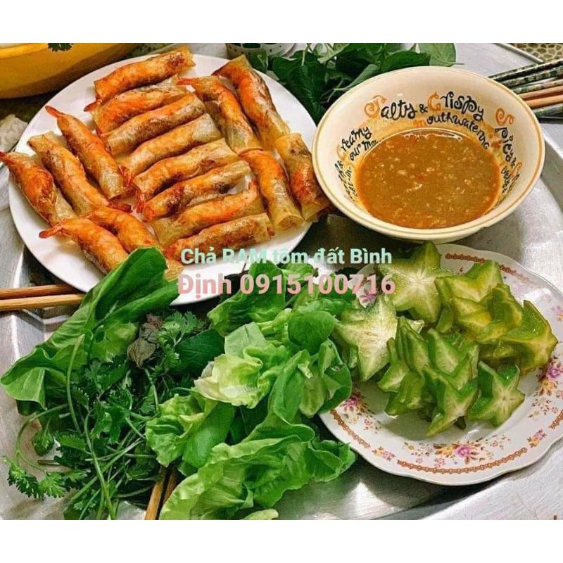 CHẢ RAM TÔM ĐẤT BÌNH ĐỊNH 500GR | BigBuy360 - bigbuy360.vn