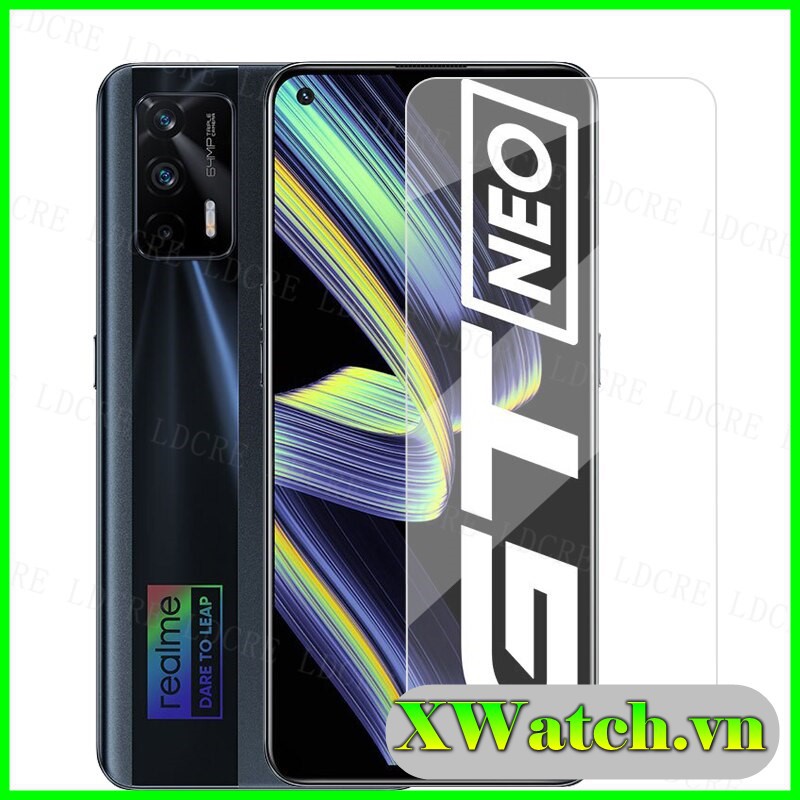 Cường lực Realme Narzo 50A Prime Q3 Realme Q3 pro Narzo 50i Realme GT NEO Realme 8 8 Pro GT  Neo 2T C20 V15 trong suốt