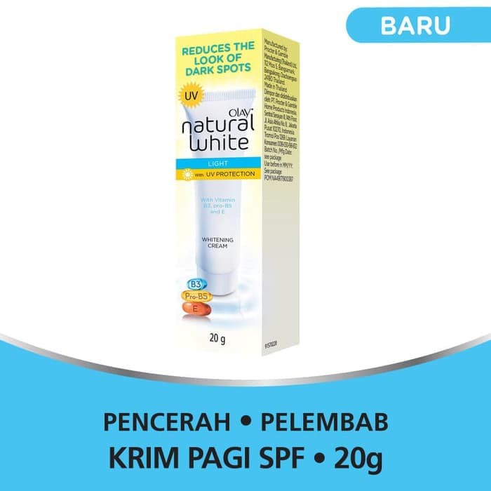 (Hàng Mới Về) Kem Chống Nắng Làm Sáng Da Tự Nhiên 2 Olay 20g