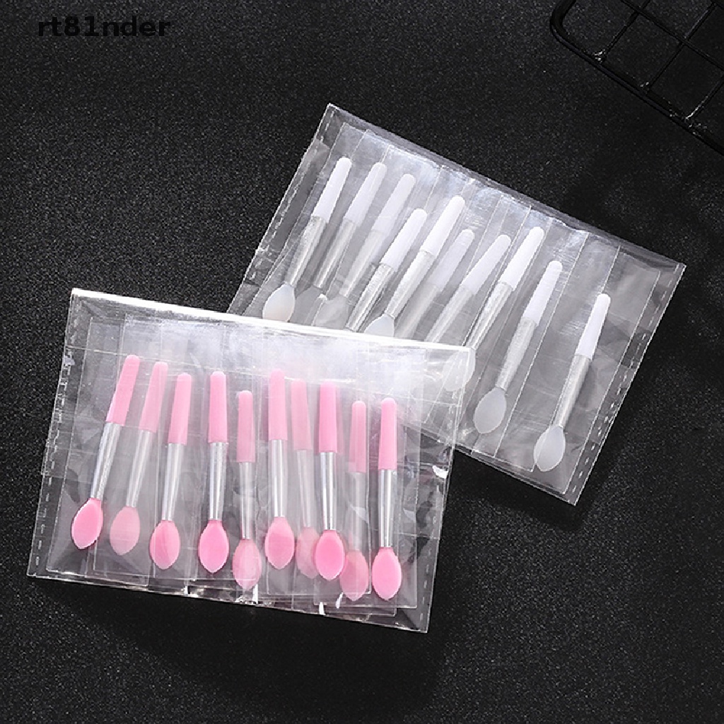 Bộ 10 Cọ Trang Điểm Môi Mini Bằng Silicone