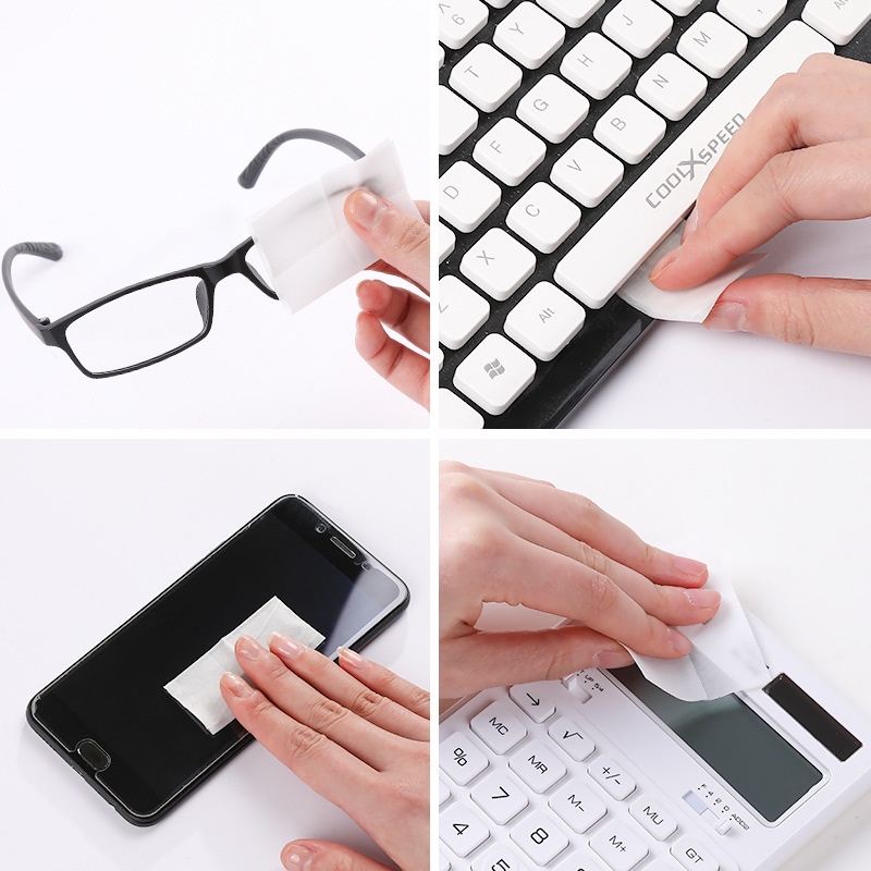 Khăn Lau Ống Kính / Màn Hình Điện Thoại Dùng Một Lần