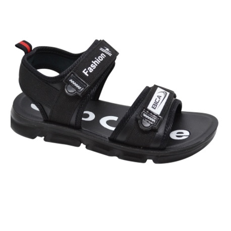DÉP SANDAL QUAI DÁN TIỆN DỤNG BÉ TRAI (MÀU ĐEN)