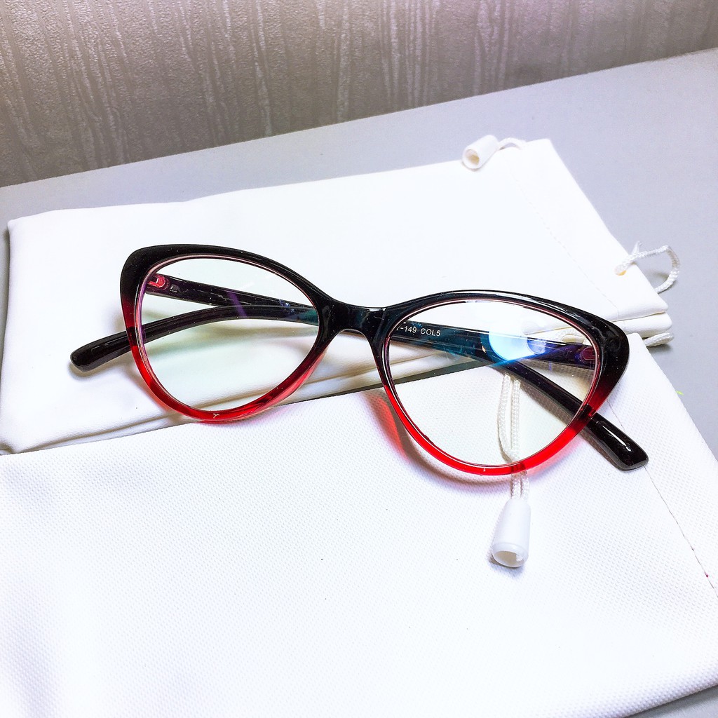 [Mã SKAMCLU7 giảm 10% cho đơn từ 0Đ] Gọng kính mắt mèo 2383 nhận cắt cận viễn loạn | BigBuy360 - bigbuy360.vn