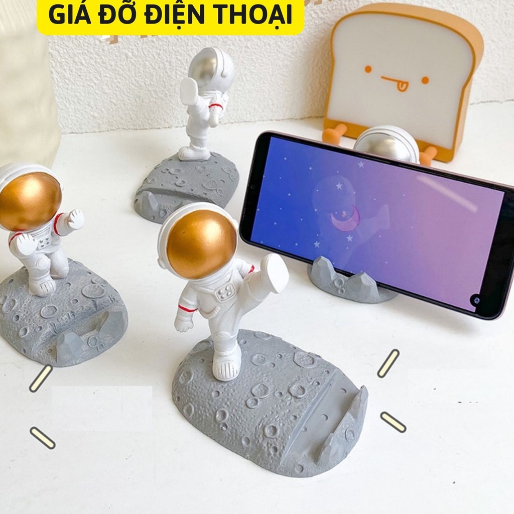 Giá đỡ điện thoại Ipad để bàn hình phi hành gia đa năng