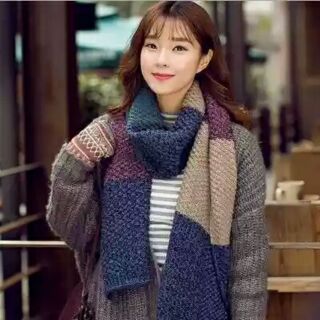 Khăn len nam nữ thời trang thu đông