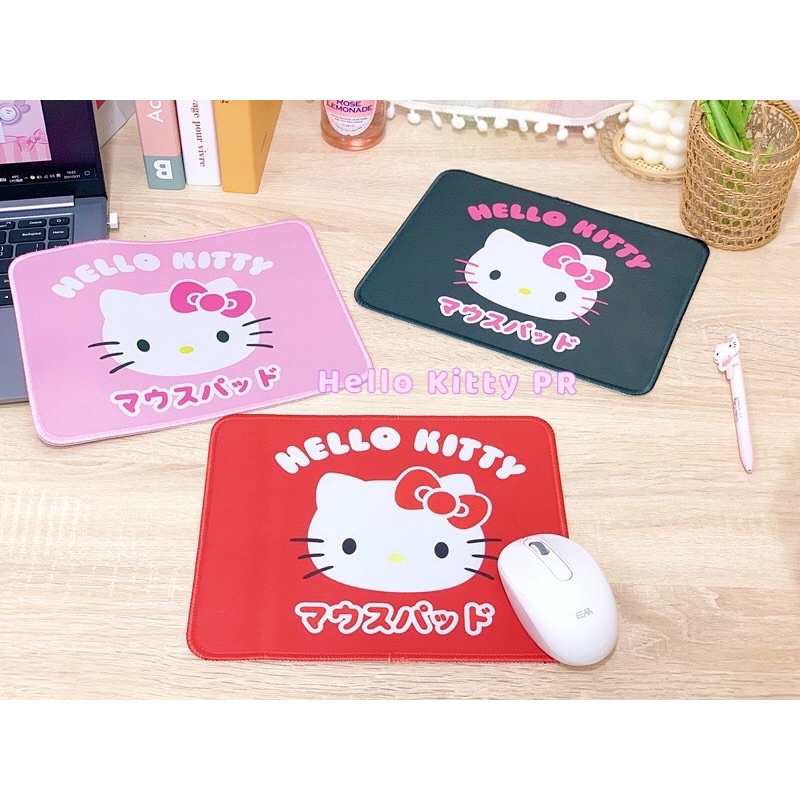 Lót chuột - Bàn di chuột Hello Kitty - Doremon Doraemon