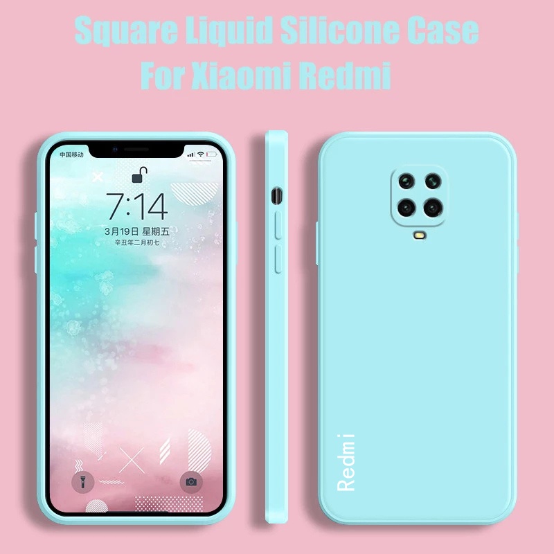 Ốp Điện Thoại TPU Silicon Màu Kẹo Cho Xiaomi Redmi Note 9 Pro Max 9s Redmi 9T 9A 10A 9i 9C Redmi 9 10 Prime Mi 11T Pro