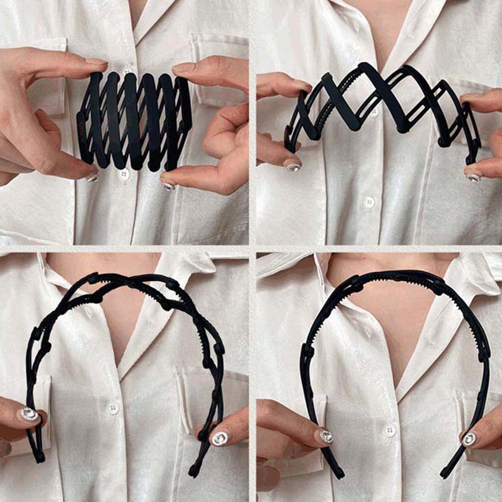 Băng đô cài tóc acrylic chống trượt thời trang mùa hè Hàn Quốc sành điệu cho nữ