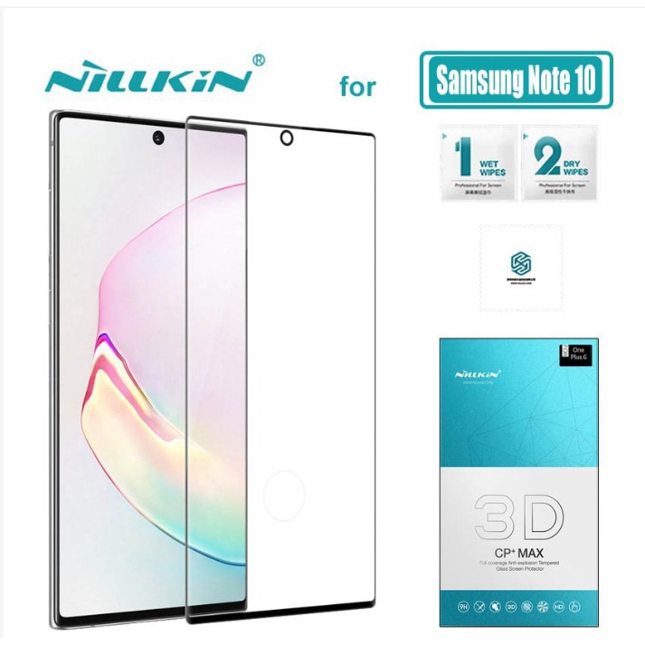 Galaxy Note 10 Plus_Kính cường lực Nillkin CP+ max Full keo Full màn hình cảm ứng siêu nhậy xịn nhất - Tặng khung dán