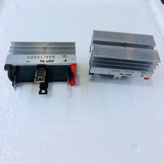 Đi ốt cầu 50A - 1200V ( loại 4 chân và loại 5 chân )
