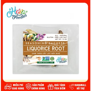Cam thảo cắt lát sấy khô 10gr – liquorice root