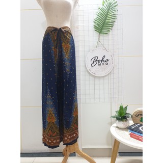 (CÓ SẴN) Quần lanh boho 2 nơ