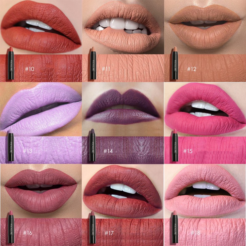 (hàng Mới Về) Son Lì Focallure Dưỡng Ẩm Chống Thấm Nước Với 19 Màu Lựa Chọn | BigBuy360 - bigbuy360.vn