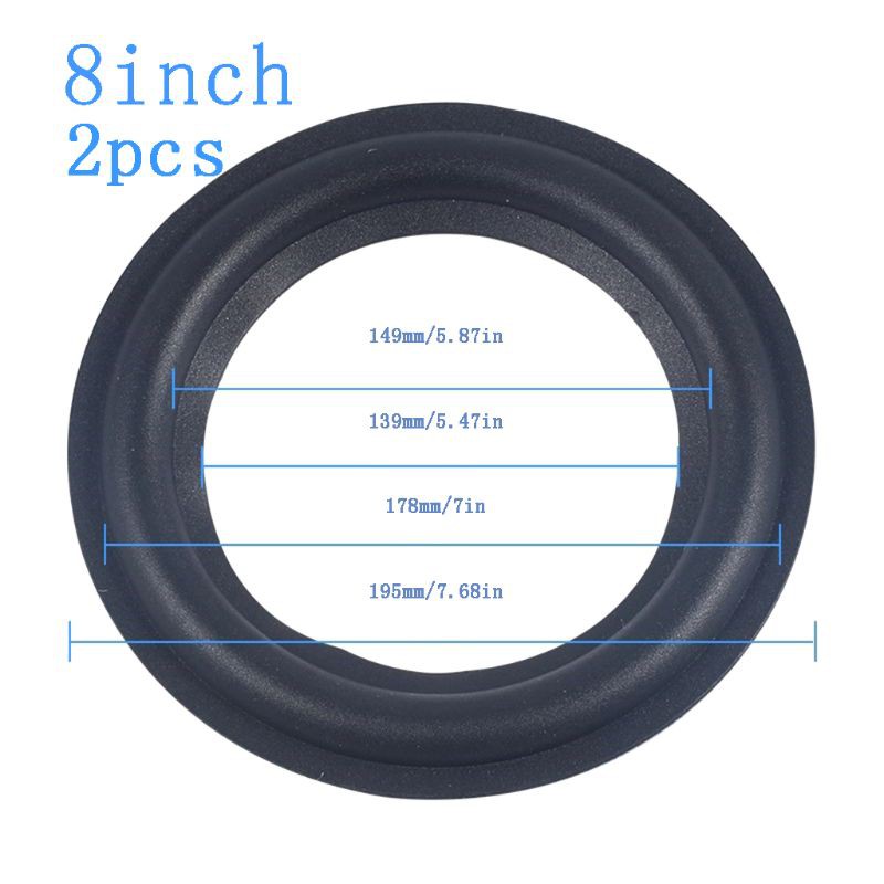 Vòng đệm cao su thay thế cho loa 4 / 5 / 6.5 / 8 / 10 / 12 inch chất lượng