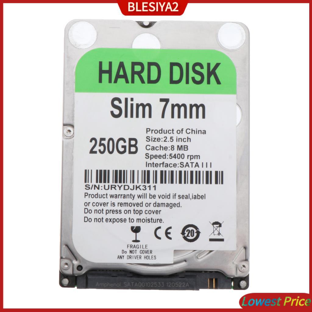 Ổ Cứng Trong 7mm Hdd 2.5 Inch Sata 6gb / S 5400rpm 8mb