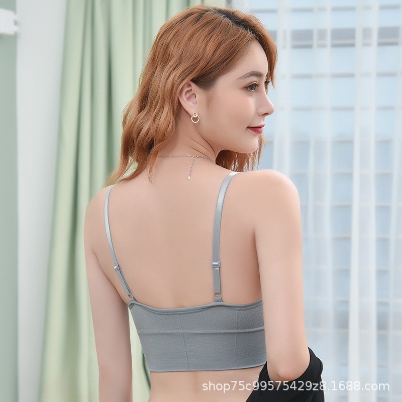 Áo Bra Tập Gym Cotton Co Dãn, Bra Nữ Có Mút Mỏng Nâng Ngực Nhẹ ZANA BRA B828