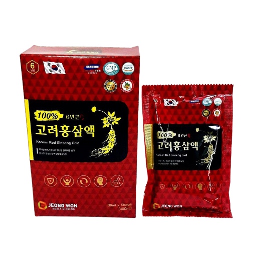 Nước Hồng Sâm 6 Năm Jeongwon Chính Hãng Hàn Quốc, hoanggamkorea
