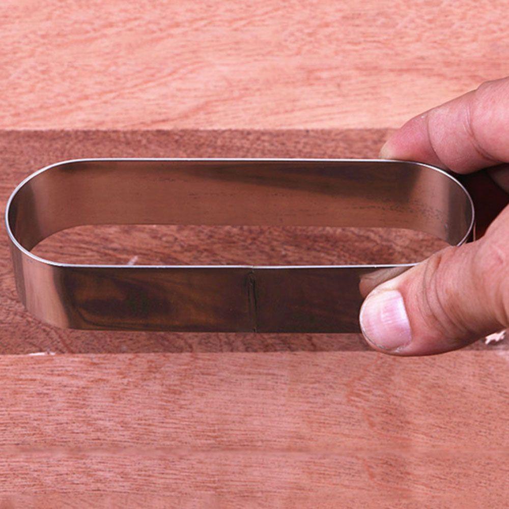 Khuôn Kim Loại Nướng Bánh Mousse Hình Oval