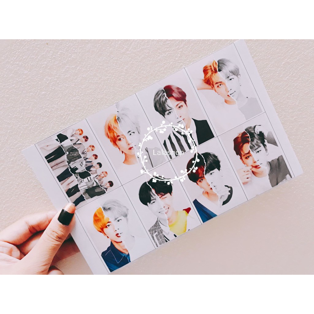 Bộ sticker BTS album Answer full ver (Ảnh thật)