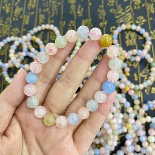 Vòng tay beryl đẹp size 8mm - 9mm