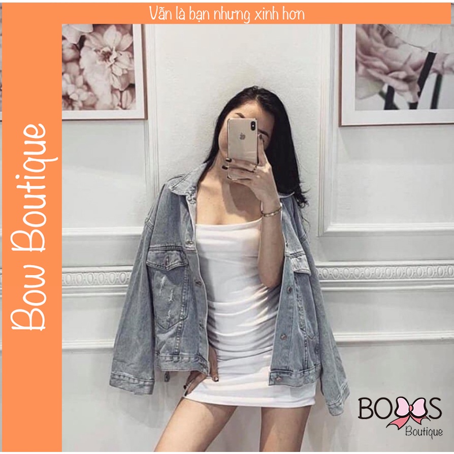 Váy Đầm Body 2 Dây Dúm Eo