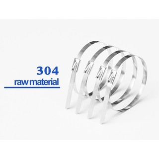 10 sợi dây rút inox 304 dài 40cm