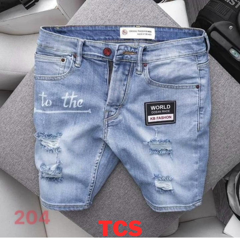 Quần short jean nam cao cấp thời trang TCS 204