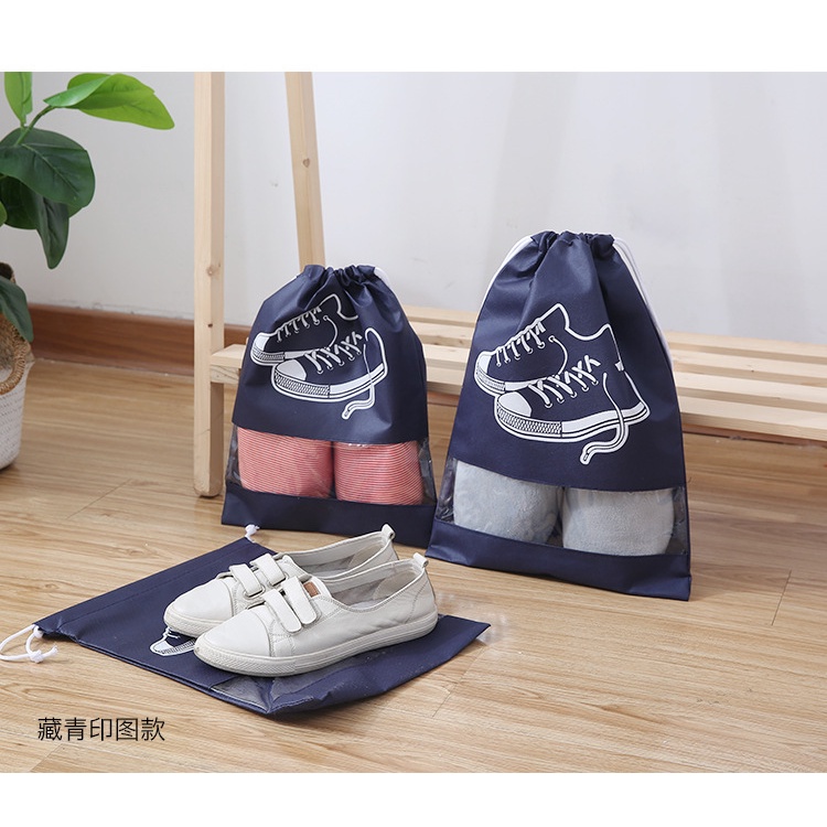 Túi Đựng Giày Dép Có Dây Rút Kích thước 43 x 28.5 cm