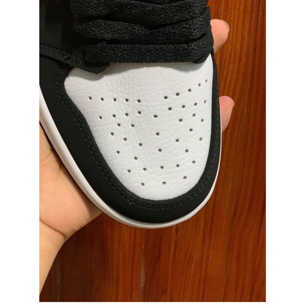 Giày 𝐉𝐨𝐫𝐝𝐚𝐧 1 low Panda màu đen trắng nam nữ, Giày sneaker JD 1 Panda cổ thấp bản đẹp 2022