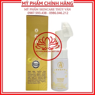 Sữa Rửa Mặt Tạo Bọt Dưỡng Ẩm ZUNYA Chính Hãng 120ml