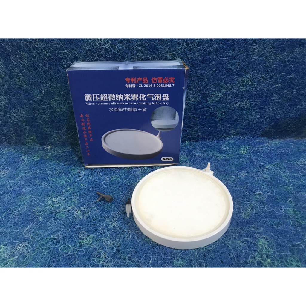 Đĩa sủi khí siêu mịn N200, đĩa sủi giúp tăng oxy cho hồ Koi giúp cá hấp thụ oxy tốt hơn. Đĩa Đài Loan