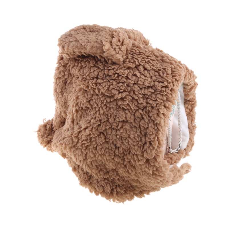 Mũ Beanie Phủ Lông Giữ Ấm Tai Dễ Thương Thời Trang Thu Đông Cho Bé