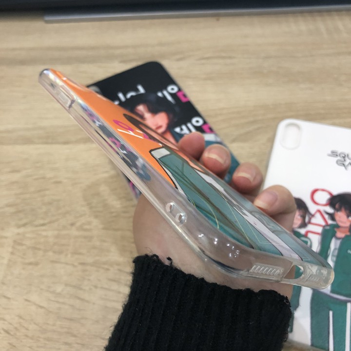 Ốp lưng XS Max Squid Game chất silicon dẻo - Mã TZAC204