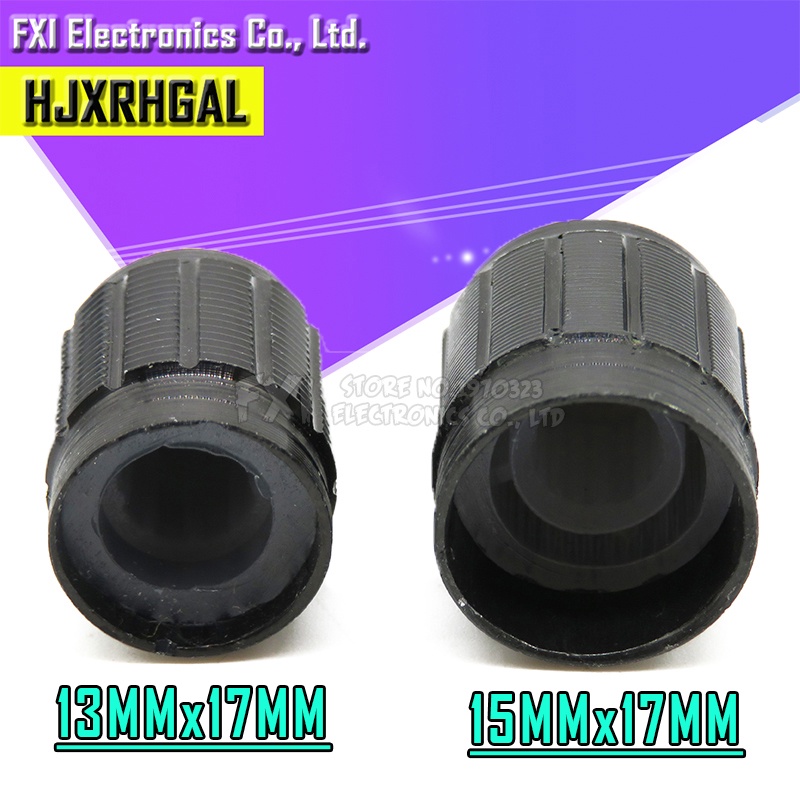 Set 10 Nút Vặn Chiết Áp 13 * 17mm 15 * 17mm 13 * 17 15 * 17 Bằng Hợp Kim Nhôm