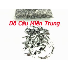 50 Khóa Link Chống Xoắn Chất Liệu INOX Sile 3cm.