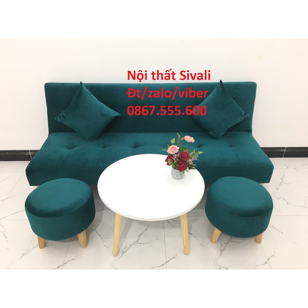 Bộ ghế sofa bed, sofa giường phòng khách Sivali, salon, sopha, sa lông, sô pha