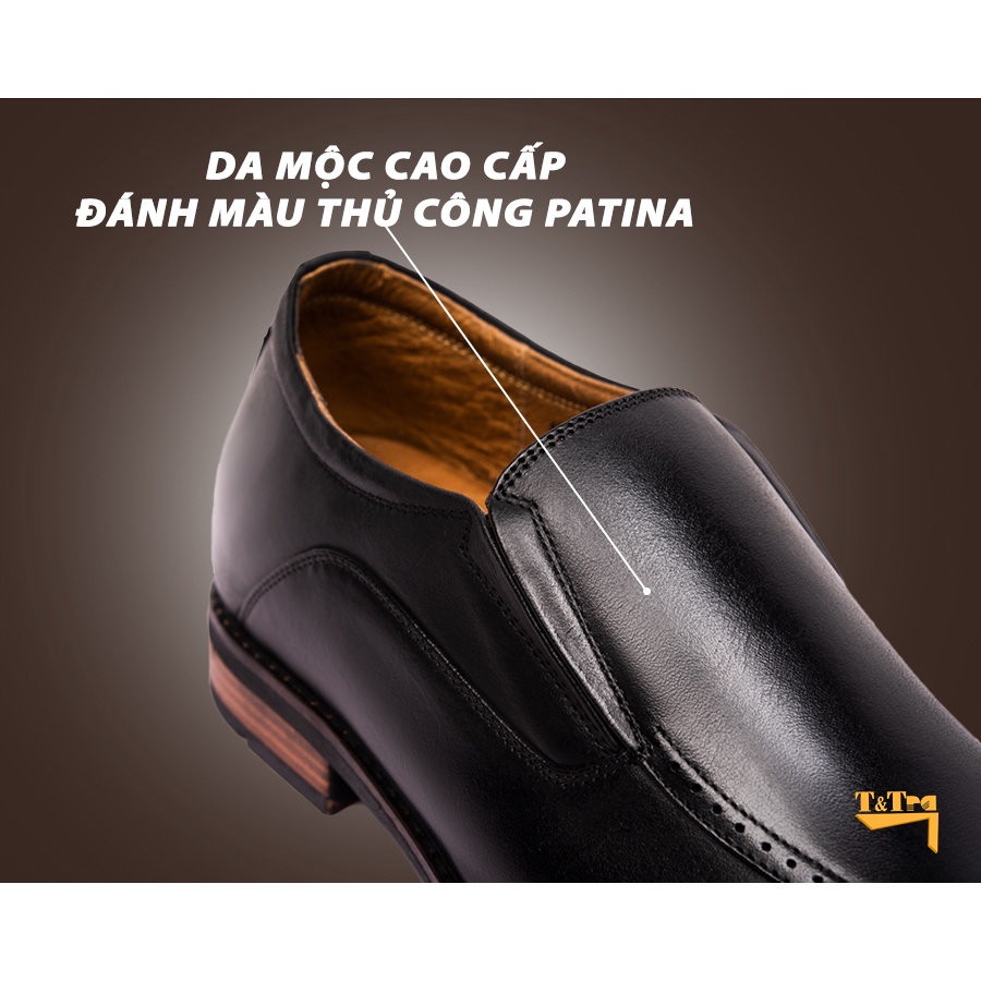 [ 6CM ] Giày Tăng Chiều Cao Nam T&amp;TRA A201Đ