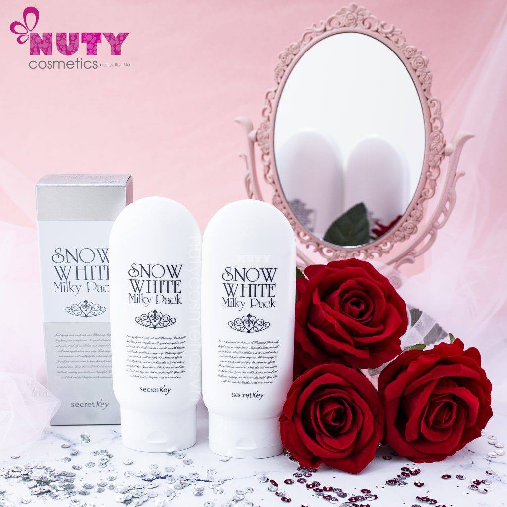 Kem Ủ Trắng Secret Key Snow White Milky Pack (200ml)