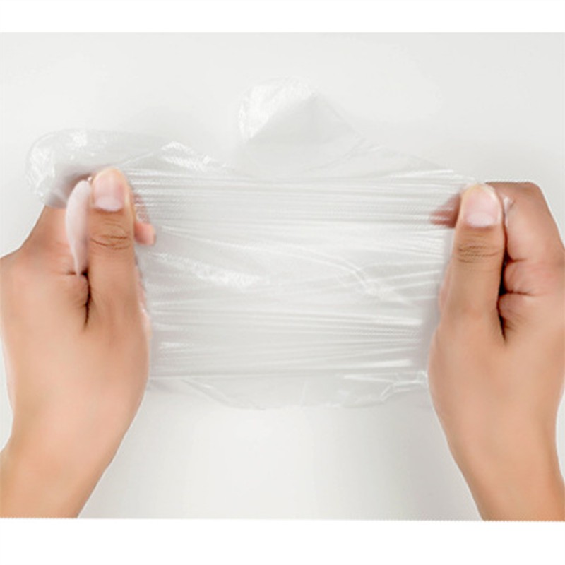 Set 50 / 100 Găng Tay Nhựa Plastik Pakai Buang Dùng Một Lần