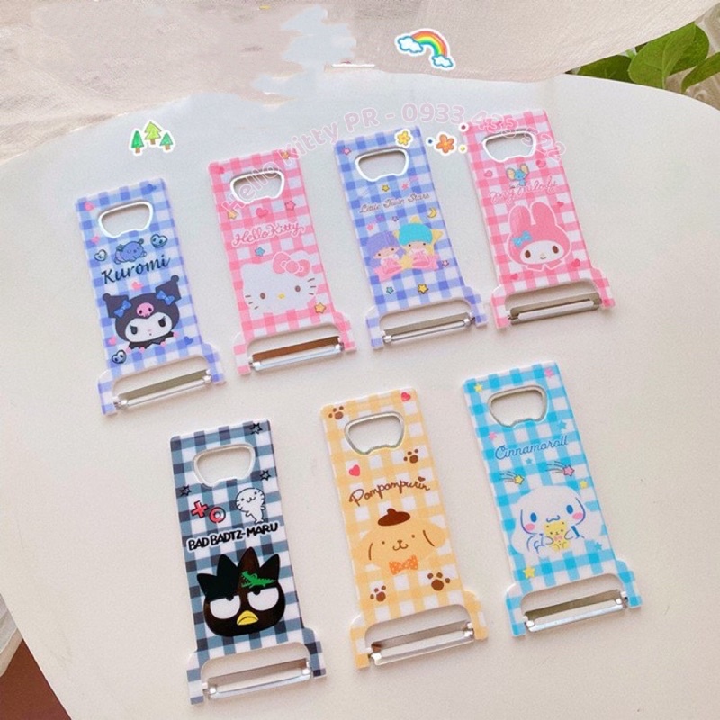 Dụng cụ mở khui nắp chai, dao bào đa năng Hello Kitty