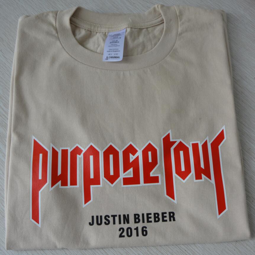Áo thun theo phong cách Justin Bieber thời trang cho nam