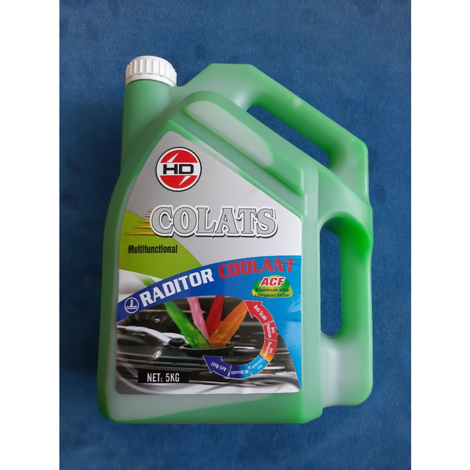 Nước làm mát động cơ ô tô COLATS RADITOR COOLANT 5KG chính hãng