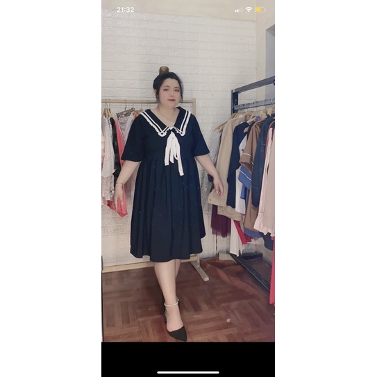 đầm thuỷ thủ bigsize 80-140kg