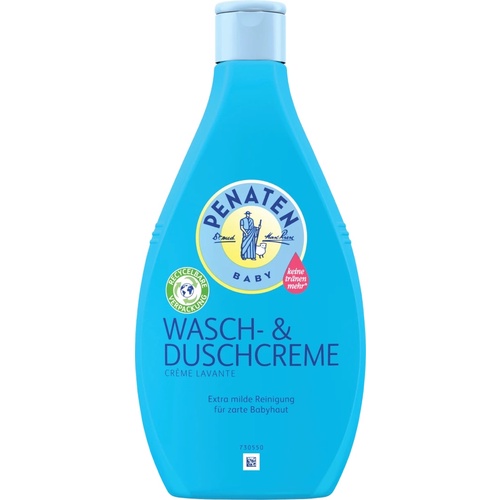 Sữa tắm + gội + rửa Penaten cho bé sơ sinh 400ml chuẩn Đức penaten wasch &amp; duschcreme