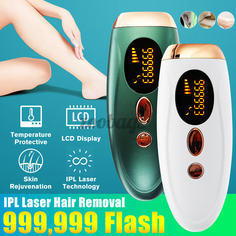 999.999 Máy triệt lông Thiết bị triệt lông vĩnh viễn bằng Laser IPL 5 chế độ Máy cạo lông không đau