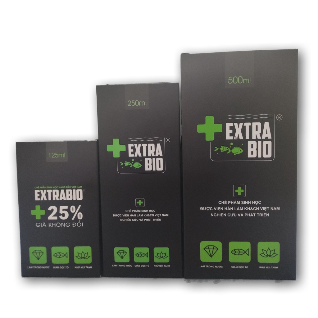 Men Vi Sinh Extra Bio Cao Cấp Cho Hồ Cá Cảnh, Thuỷ Sinh.(Dạng Nước) [EXTRA BIO]