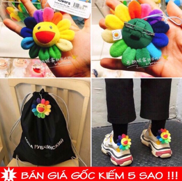 Phụ Kiện siêu Hot Hoa Mặt Cười Kaikai Kiki