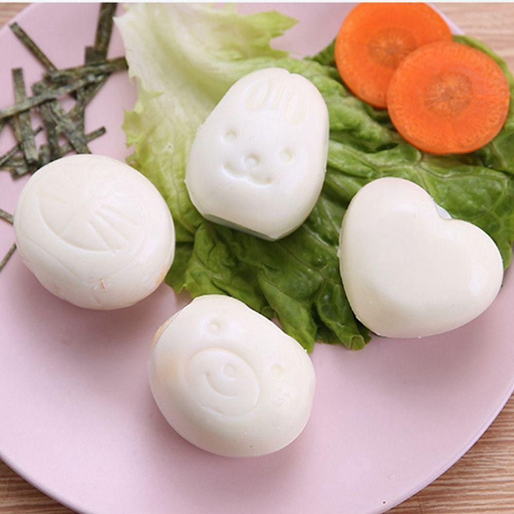 Set 6 Khuôn Làm Cơm Nắm 3D Bằng Nhựa Dễ Thương