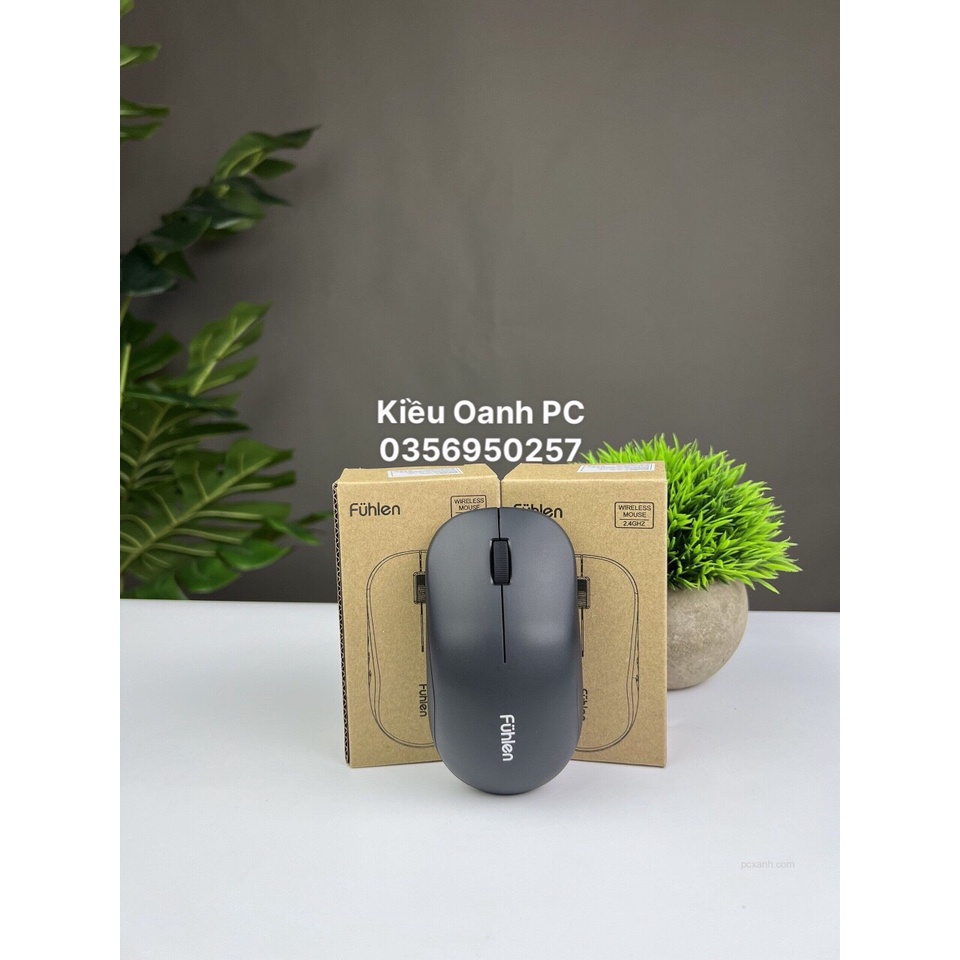 CHUỘT KHÔNG DÂY FUHLEN A09B A09, M70 Wireless Đen - Chính hãng Ninza