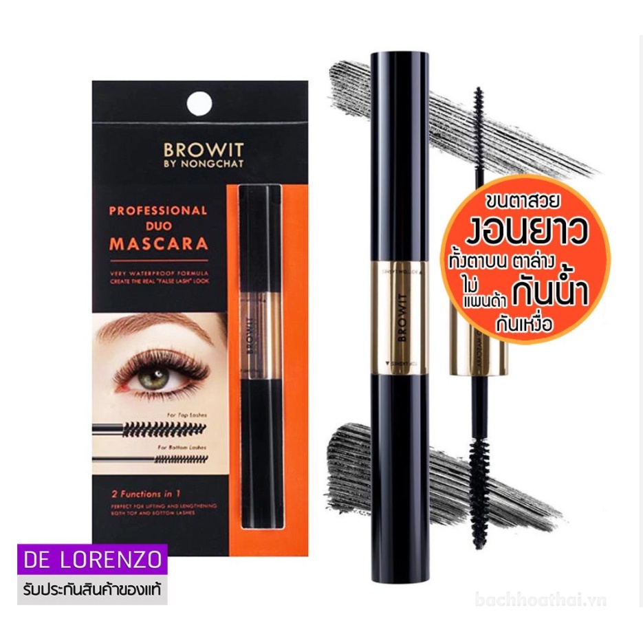 Chuốt Mascara chốnǥ nước Browit by Nong Chat My Everyday Mascara Thái Lan